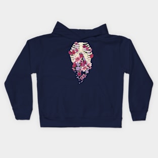 Caged Flowers Kids Hoodie